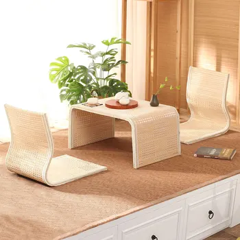 Caoyiju Эркер в японском стиле, татами, журнальный столик, стол и стул, комбинация, простой стол канг, кровать с платформой, маленькая