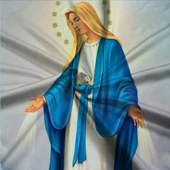 CLOOCL Элегантное женское платье с V-образным вырезом Христианское католическое платье с коротким рукавом и принтом до колен Эстетическая одежда 5