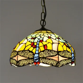 DEBBY Tiffany Подвесной светильник Светодиодная лампа Современные креативные светильники для украшения домашней столовой 2