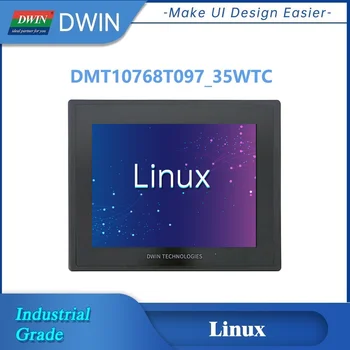DWIN Оригинальный A40i Linux3.10 Промышленный класс 9,7 дюйма Дюймовый 1024 * 768 пикселей Емкостный сенсорный экран Встроенный системный ЖК-дисплей