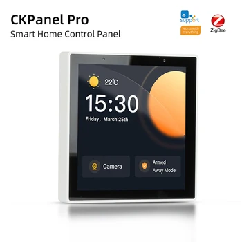 Ewelink Zigbee CKPanel Pro Панель управления Smart Scene Wall Switch Умный домашний термостат ЕС Переключатель дисплея для Alexa Google Home