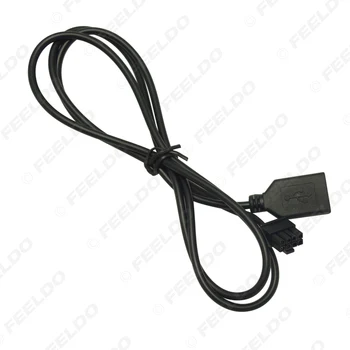FEELDO Авто Аудио Женский USB-кабель Адаптер 4-контактный разъем для Chery Qiyun / Fulwin CD-плеер USB Wire #MX5663 4