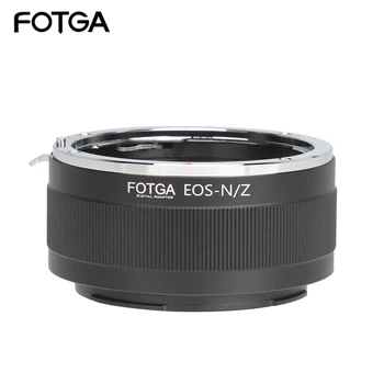 FOTGA EOS-NIKKOR Z - Адаптер объектива, совместимый с зеркальными фотокамерами Canon EOS (EF, EF-S) для беззеркальных фотокамер Nikon с байонетом Z Z5 Z6 Z7 Z50