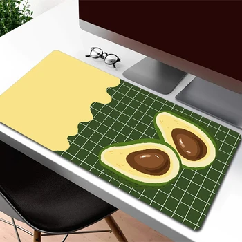 Fruit Illustration Компьютерный коврик для мыши Офис Большой игровой коврик для мыши XXL Геймер Locking Edge Коврик для мыши Game HD Print Клавиатура Коврик