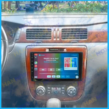HANNOX Android Автомагнитола для Chevrolet impala 2005-2014 Авто Мультимедийный Плеер GPS NAVI Головное устройство с рамкой Bluetooth-камера