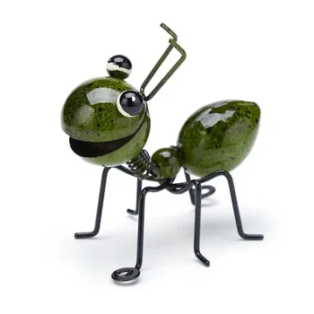 HelloYoung Железные муравьи украшения для дома, аппаратные украшения для насекомых, металлические изделия для кабинета, украшения для дома 3