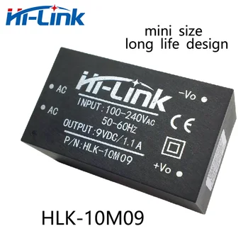 Hi-Link 9 В 10 Вт 1,1 А Выходной модуль преобразователя переменного тока в постоянный HLK-10M09 HLK-10M09 Мини изолированный модуль питания Передача питания