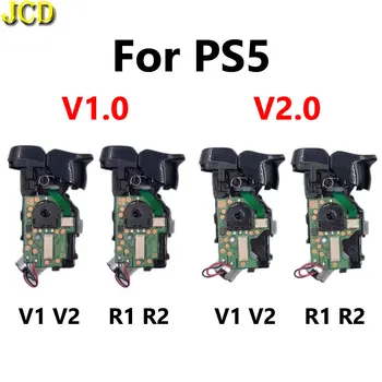 JCD L1 R1 L2 R2 Триггерный модуль в сборе с вибромотором для PS5 V1.0 V2.0 Ручка Левая правая кнопка запуска