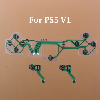 JCD для PS5 V1 V2 V3 Кнопка Ленточная печатная плата для контроллера Проводящая пленка Клавиатура Гибкий кабель 2