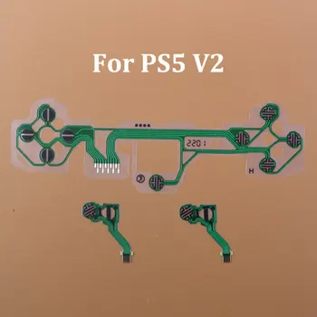 JCD для PS5 V1 V2 V3 Кнопка Ленточная печатная плата для контроллера Проводящая пленка Клавиатура Гибкий кабель 4