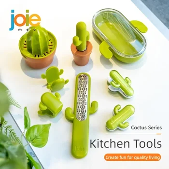 Joie Cactus Series Кухонные инструменты Соковыжималка Ланч-бокс Чай Заварочный пакет Зажимы для сумки Держатель тако Симпатичные кухонные гаджеты Кухня