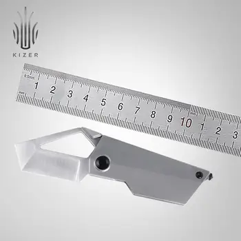 Kizer Knife Mini EDC Ki2563A1 Cyber Blade 2020 Новый лучший складной карманный нож S35VN Titanium Tanto для наружного применения