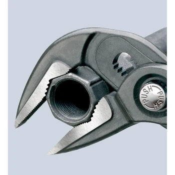 KNIPEX 87 51 250 Высокотехнологичные плоскогубцы для водяного насоса Трубные ключи Сверхтонкие для захватов труб, гаек, плоских и круглых 2