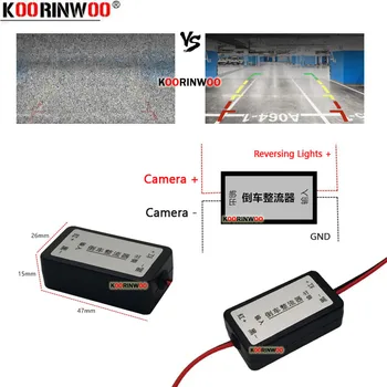 Koorinwoo Фильтр для защиты датчика камеры помощи при парковке Блок помех от питания для VW / Benz / Skoda / BMW / Audi / Mercedes