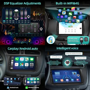 LeeKooLuu 2 Din Android Авто Радио Авто Стерео GPS Мультимедийный плеер 4G WiFi DSP Wireless Carplay Для Peugeot 408 2010 2011 2012 4