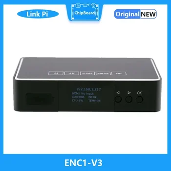 Link Pi ENC1-V3 HDMI Кодировщик NDI Декодер 4K 1080P SRT RTSP/RTMP/HTTP/HLS H265 8 ГБ eMmc Прямая трансляция