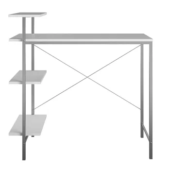 Mainstays Side Storage Desk - Белая офисная мебель Офисный стол escritorios белый письменный стол с выдвижными ящиками escritorios 0