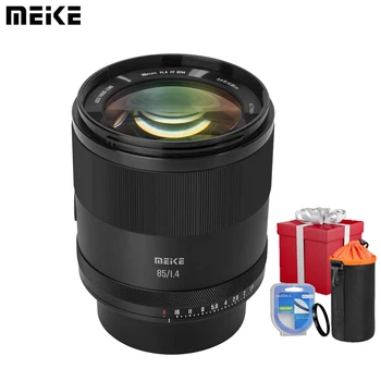 Meike 85mm F1.4 Автофокус Средний телеобъектив STM Полнокадровый портретный объектив для камер Sony с байонетом E A7III A7RIV A7 A9 A6600 A6400