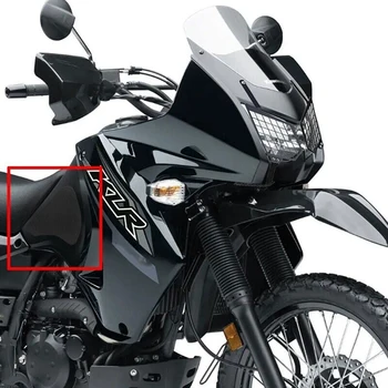 NEW-Мотоцикл Нескользящие боковые наклейки на топливный бак Накладка Резиновая наклейка для Kawasaki KLR 650 KLR650 2017 2018- 1