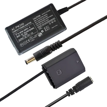 NP-FZ100 Фиктивный аккумулятор Адаптер питания переменного тока для Sony Alpha1 A7C A7M3 A7M4 A7R4 A7R3 A7RM4 A7RM3 A6600 ILCE-9 9II