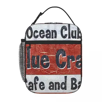 Ocean Club Cafe Дебби Девитт Обед Сумка для пикника Термо Ланчбокс Ланч Сумки Для Женщин 0