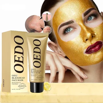 OEDO Gold Peeling Маска для лица Глубокое очищение Антивозрастной Антивозрастной Отбеливающий Морщины Отбеливание Черные Точки Удаленная Отрывная Маска Уход за кожей лица 1