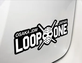 OSAKA JDM Япония Наклейка Kanjozoku Loop Одна виниловая автомобильная наклейка Уличные гонщики Автомобильные наклейки Мотоцикл