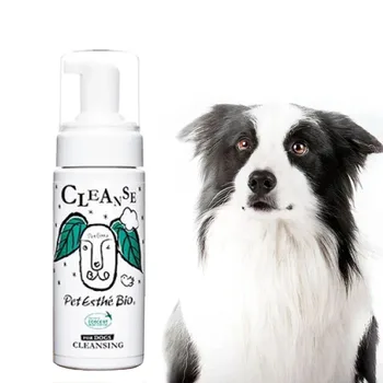 PetEsthe Cleanse Натуральное органическое средство для мытья собак и кошек, шампунь, пена, как ванна для домашних животных, удаление грязи, замедление старения кожи, здоровье шерсти