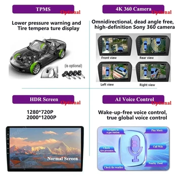 Radio Carplay Android 13 Для Toyota Vitz 3 XP130 2014 - 2019 Мультимедийный плеер DVD No 2din Навигация HDR QLED Экран 5G Wifi 4