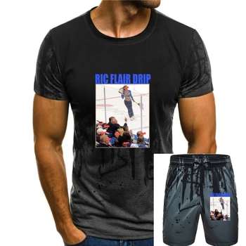 Ric Flair Drip Shirt Мужская футболка Brett Hull Размер S - 3Xl Футболка из чистого хлопка