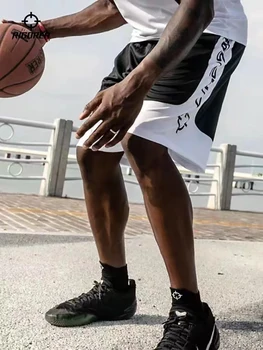 RIGORER Баскетбольные штаны Быстросохнущие спортивные брюки Мужские летние свободные американские брюки Тренировочные штаны Дышащие баскетбольные шорты