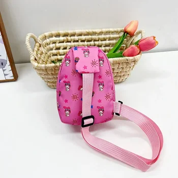Sanrio Hello Kitty роскошная дизайнерская нагрудная сумка для женщин Kawaii Cinnamoroll Сумки через плечо для девочек Kuromi My Melody 4