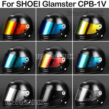 SHOEI Glamster CPB-1V Объектив для мотоциклетного шлема Ретро Полнолицевой шлем Козырек Анти-УФ Каско SHOEI Аксессуары для мотоциклов