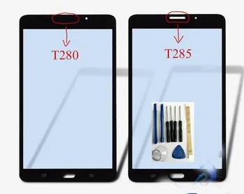 Shyueda 100% новый + 3M Инструмент для Samsung Galaxy Tab A 7.0 (2016) T280 T285 Замена стеклянной линзы внешнего переднего экрана