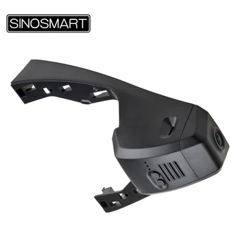 SINOSMART 1080P Специальный автомобильный видеорегистратор Wi-Fi DVR для VW Jetta Touareg Polo Passat Touran Tiguan Bora Magotan Golf APP Control 4
