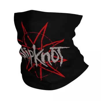 Slipknots Рок Музыка Бандана Шейка Гетры для лыжного велоспорта Женщины Мужчины Обертывание Шарф Тяжелый металл Повязка на голову Грелка