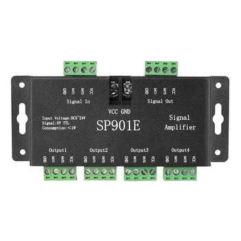 SP901E Светодиодный пиксельный усилитель сигнала SPI Повторитель Адресная светодиодная лента и программируемая светодиодная матричная панель Dream Color