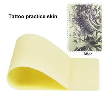  Tattoo Skin Safe Компактный Силикон Пустая Татуировка Практика Татуировка Кожа Боди-Арт Инструменты Для Начинающих 0