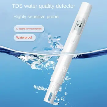 TDS EC Измеритель температуры Ручка для проверки качества воды Портативный тестер PH PH Ручка Водонепроницаемый многофункциональный цифровой тестер рН