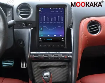 Tesla Android 10.0 6+128G для Nissan GTR 2009-2017 Стерео Авто Радио Мультимедийный Плеер Авто GPS Навигация Головное Устройство DSP Carplay 1