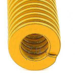 TF 30 мм наружный диаметр 15 мм внутренний диаметр 100 мм 125 мм 150 мм 175 мм Длина желтого света Нагрузка 65Mn Металл Сталь Спиральная штамповка Пресс-форма Пресс-форма Штамп Пружина 1