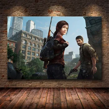 The Last Of Us Poster Print Zombie Survival Horror Action TV Game Pitcures плакат для холста плакат украшение плакат картина без рамы 3