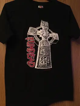 The Undead American Horror Punk Band NYC 1999 Черная рубашка L 2 Сторона