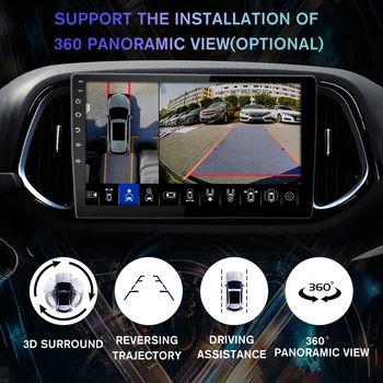 TIEBRO Android 10 Авто Радио Мультимедийный Плеер Для Ford Mondeo 2007-2010 Tesla Style Экран GPS Навигация Carplay Головное устройство 9,7 '' 4