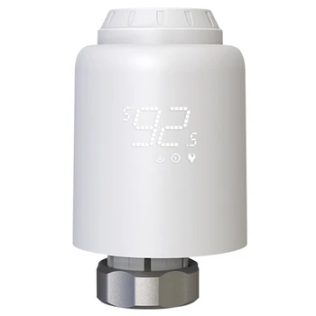 Tuya Zigbee Термостатический радиаторный клапан Smartlife Беспроводной дистанционный регулятор температуры отопления Аксессуары для голосового управления