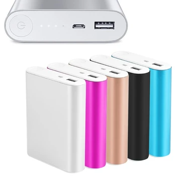 USB 5V 1.2A Power Bank Чехол Комплект 4X18650 Зарядное устройство DIY Box для мобильного телефона Без батареи