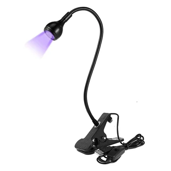 USB LED UV Phone Клеевая Лампа,УФ Светодиодная Лампа Для Ногтей,Портативные Зажимные Гибкие Настольные Лампы Для Мобильного Ремонта