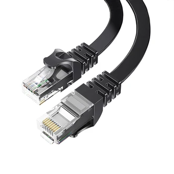 UTP Cat 6 Разветвитель Сетевой кабель 1000 Мбит/с Высокоскоростная скорость передачи Стойкость к окислению Подходит для различных устройств