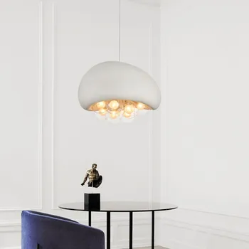 Wabi sabi подвесной светильник Минималистичная пузырьковая лампа Главная мебель Столовая Индивидуальность столовая гостиная кичен коридор 1