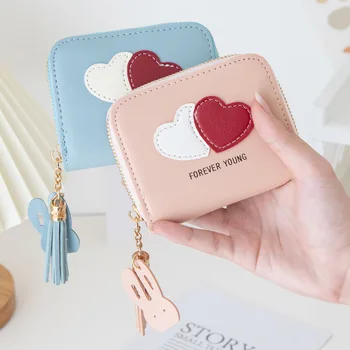 Wallet Lady's Новый хит Instagram Студенческая многофункциональная сумочка для женщин с сумочкой на молнии Модная и простая